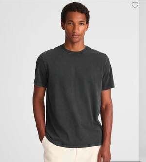 NWT Madewell The Rockaway Tee size S dark gray style NZ224 mens.